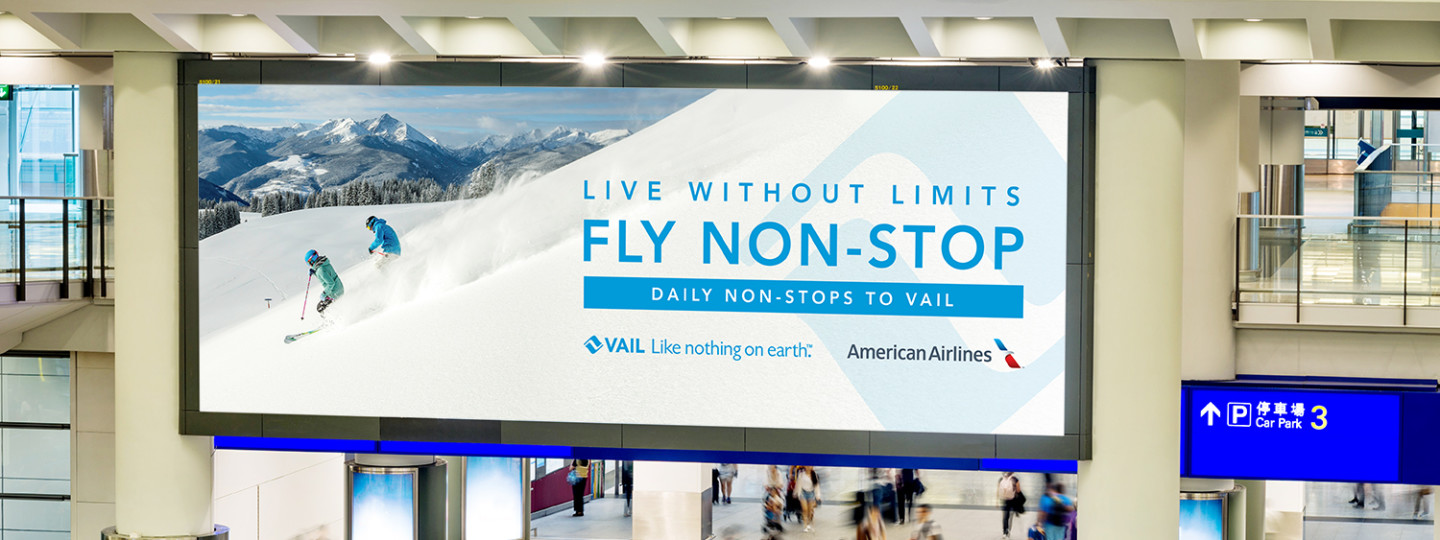 Vail Mountain Airport Digital Display